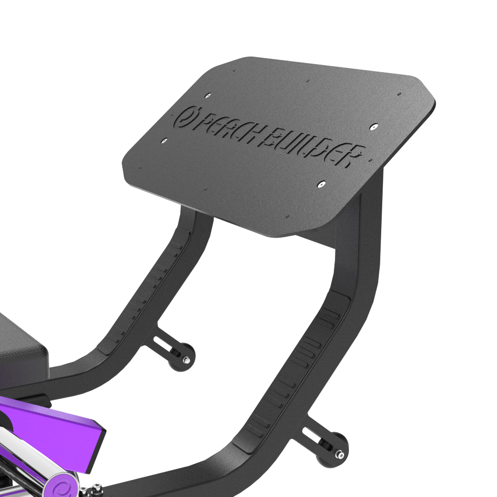 テクスチャード加工の滑り止めフットプレートと輸送用ホイール