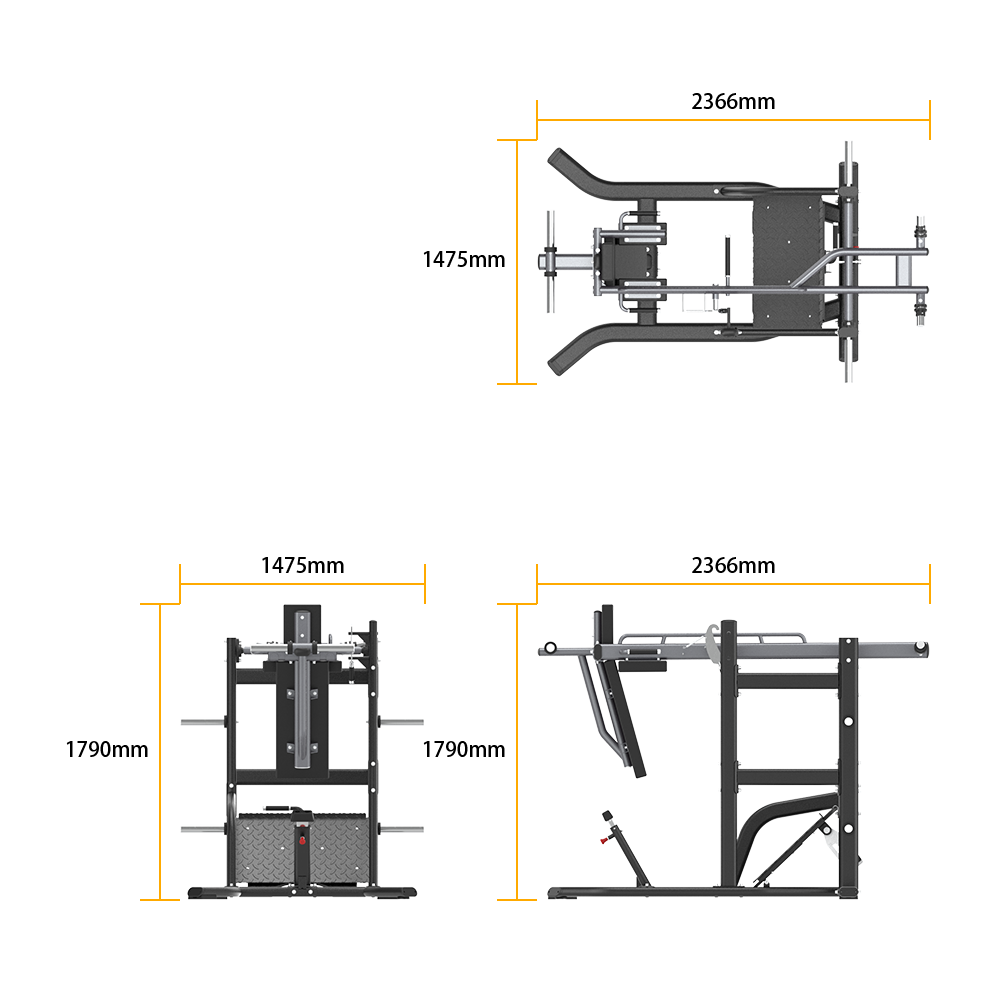 SH033 PENDULUM SQUAT specifications
