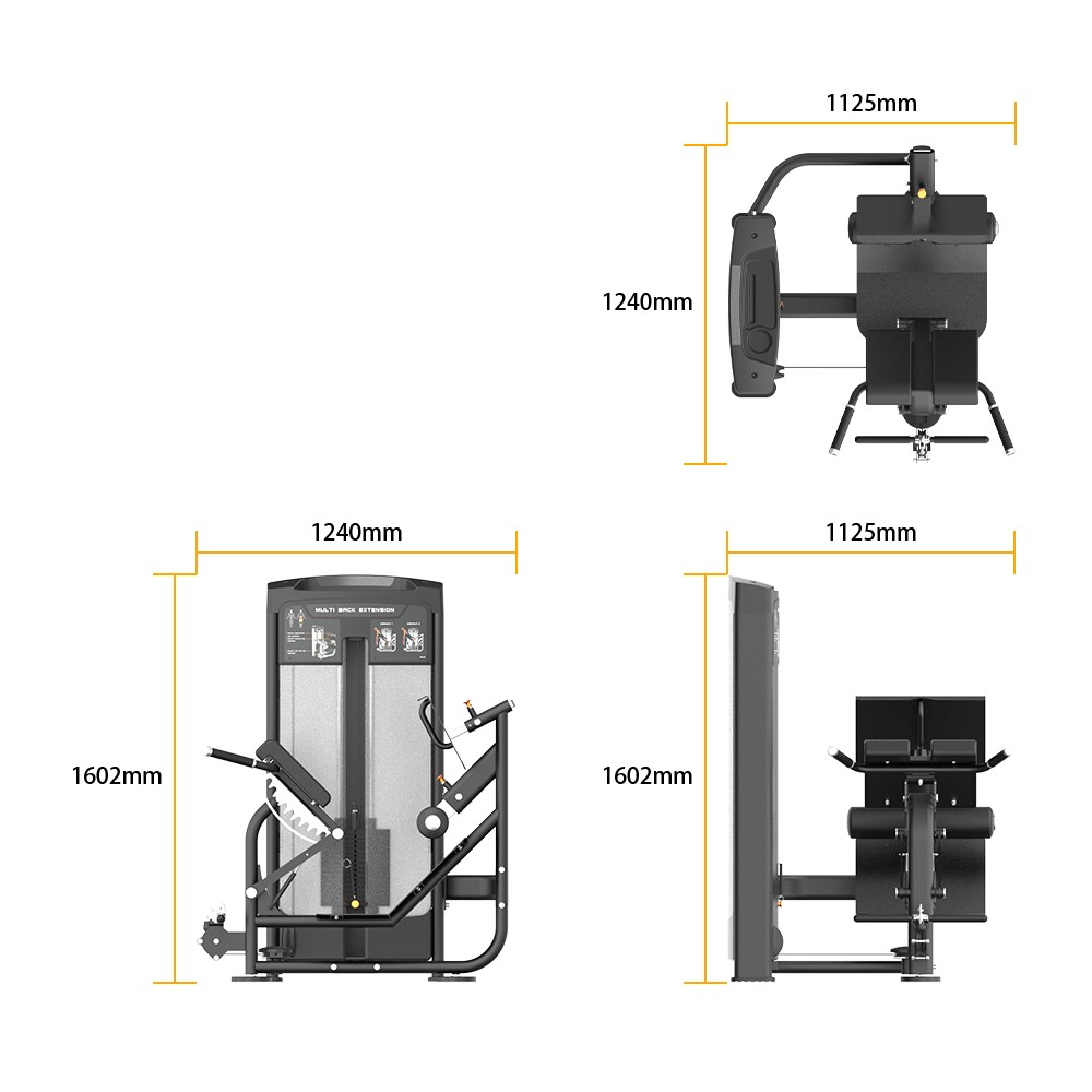 RE8040 MULTI BACK EXTENSION specifications