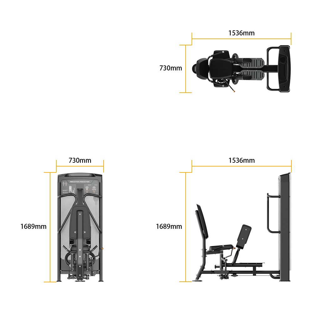 RE8020 ABDUCTOR/ADDUCTOR specifications