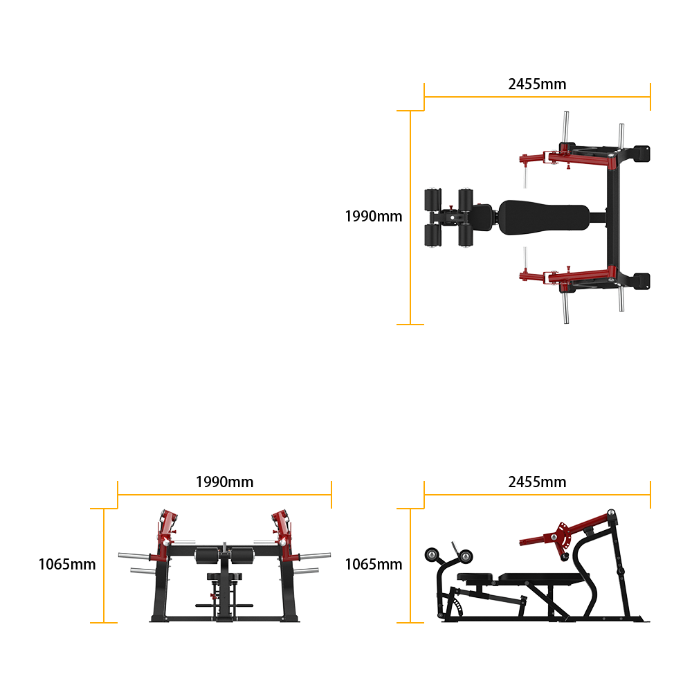 DH053 ISO MULTI CHEST PRESS specifications
