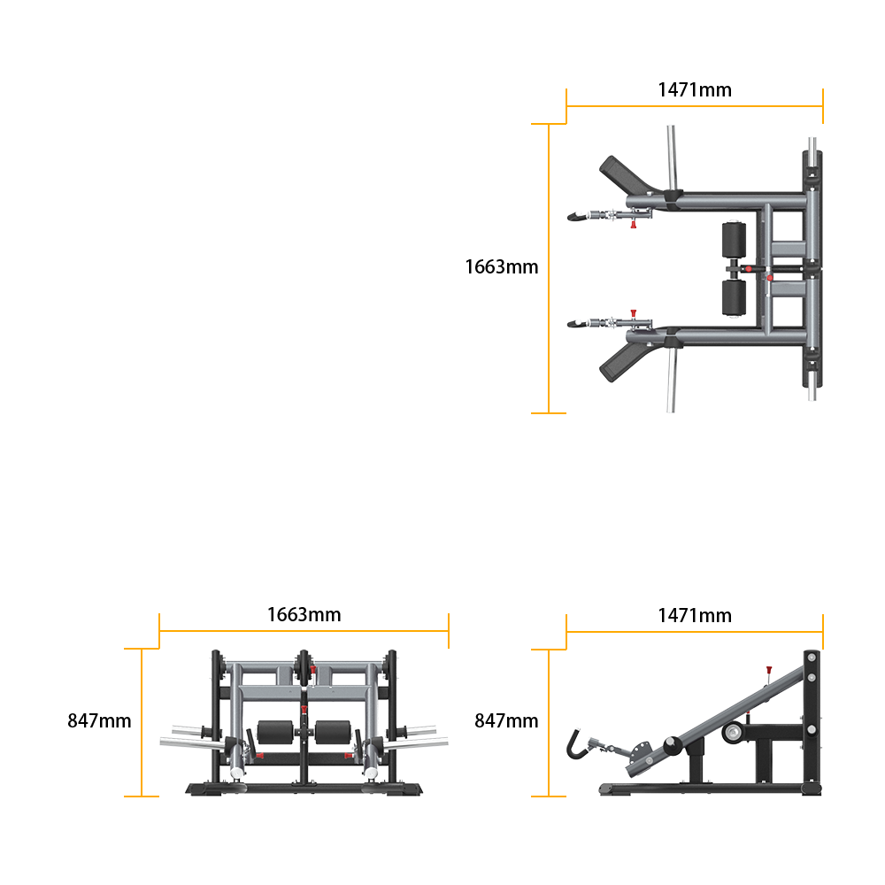 SH058 MULTI-SQUAT LUNGE specifications