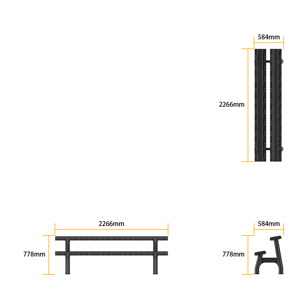 RE6012 DUMBBELL RACK specifications