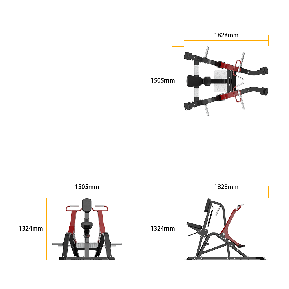 DH005 SEATED ROW specifications