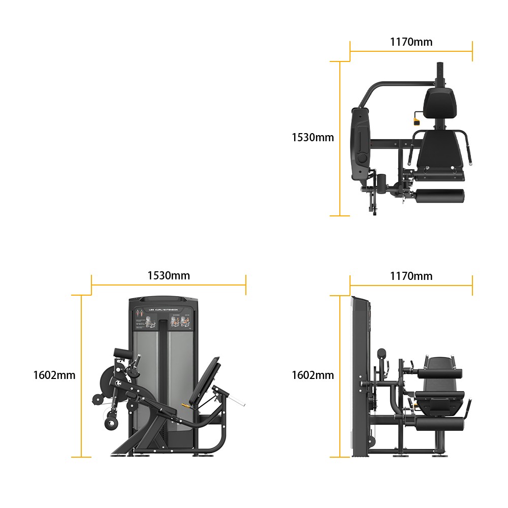 RE8025 LEG CURL/EXTENSION specifications