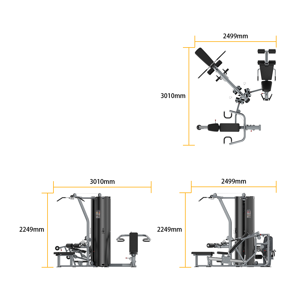 BS004 3 STACK MULTI-STATION specifications