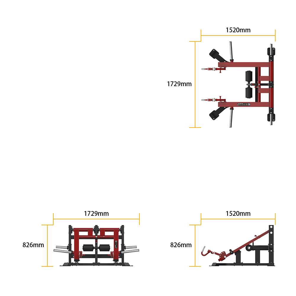 DH058 MULTI-SQUAT LUNGE specifications