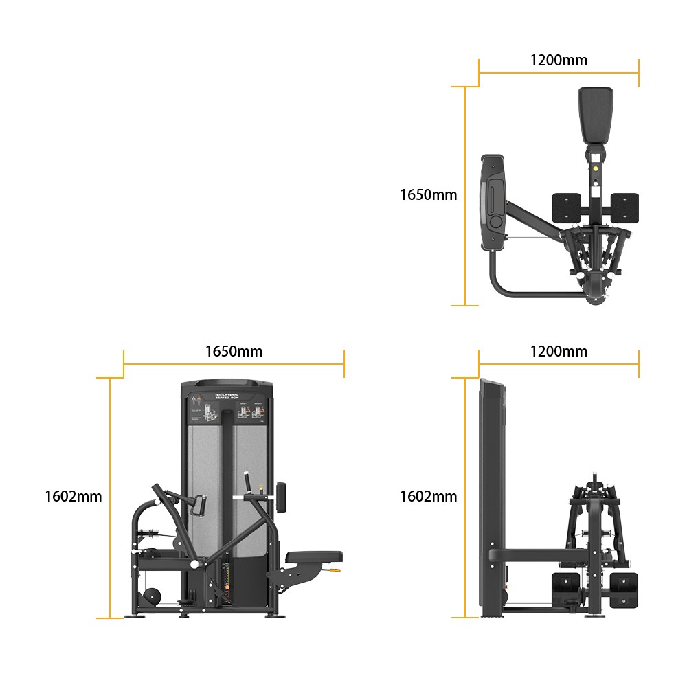 RE8030 ISO-LATERAL SEATED ROW specifications