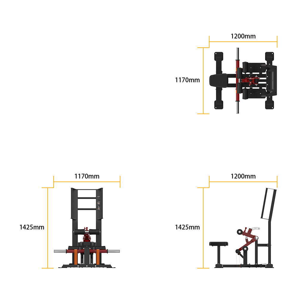 DH076 STANDING HIP THRUST specifications
