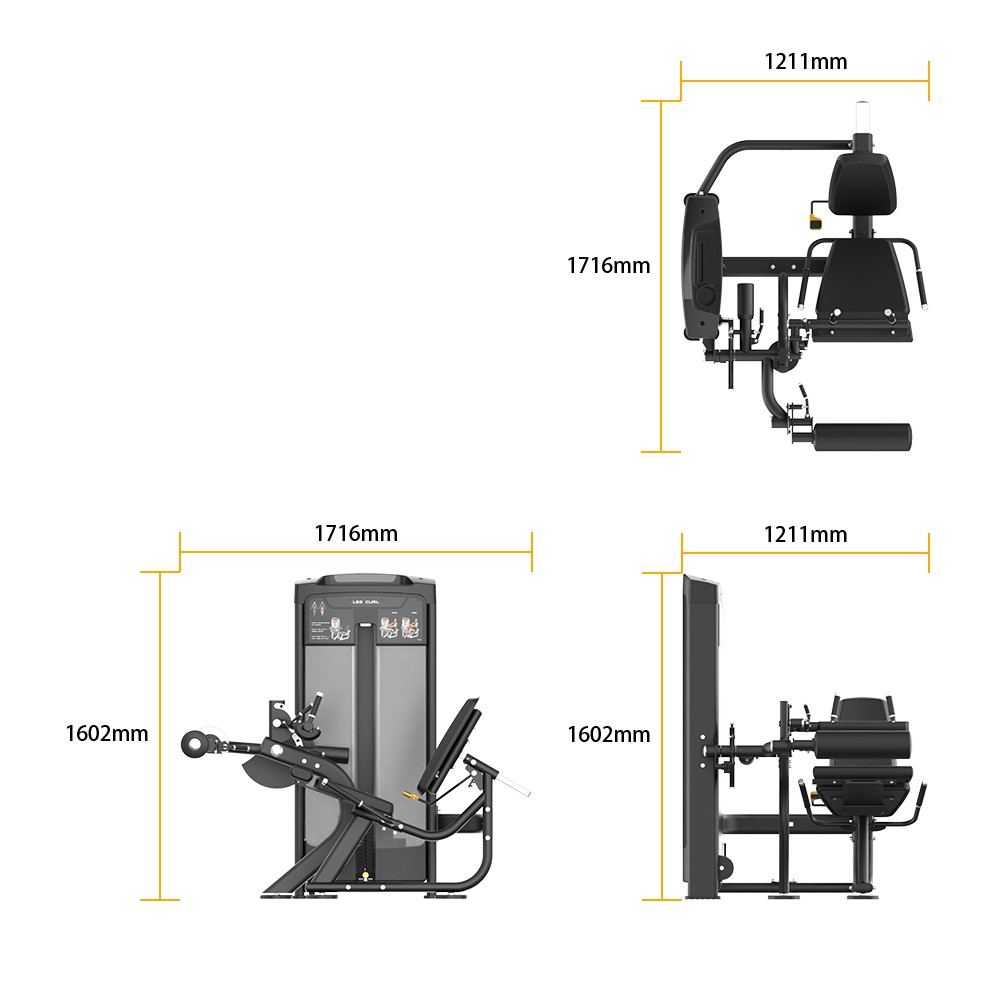 RE8013 SEATED LEG CURL specifications