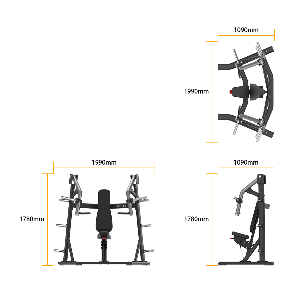 SH002 INCLINE CHEST PRESS specifications