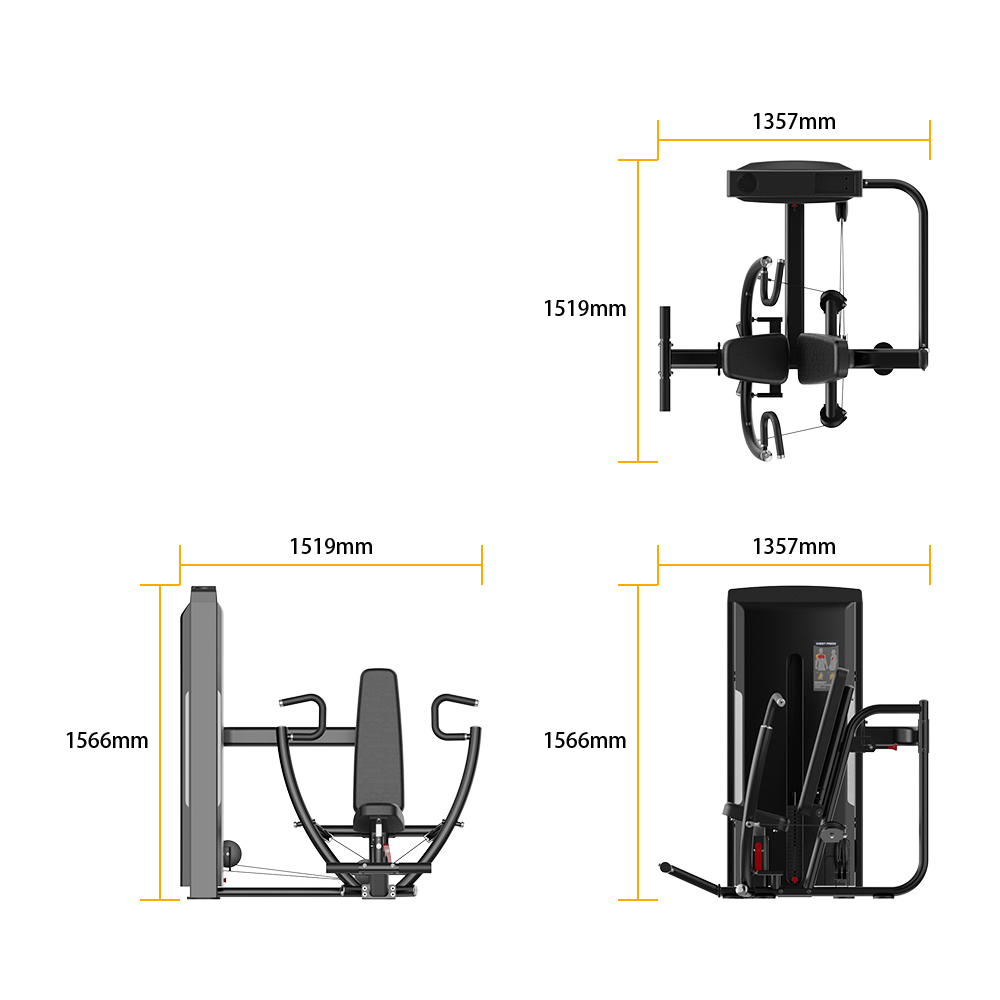 SA035 ISO CHEST PRESS specifications