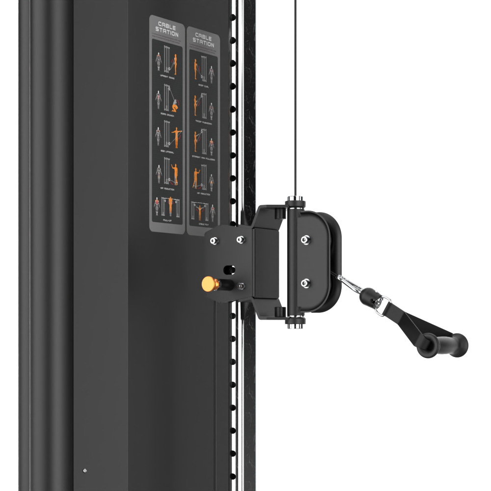 38 ポジション調整可能なプーリー システム