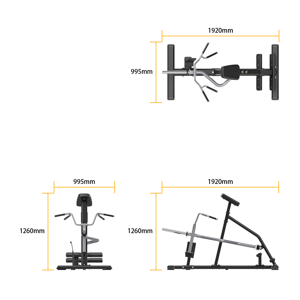 SH024 T-BAR ROW specifications