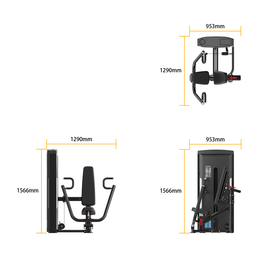 SA001 CHEST PRESS specifications