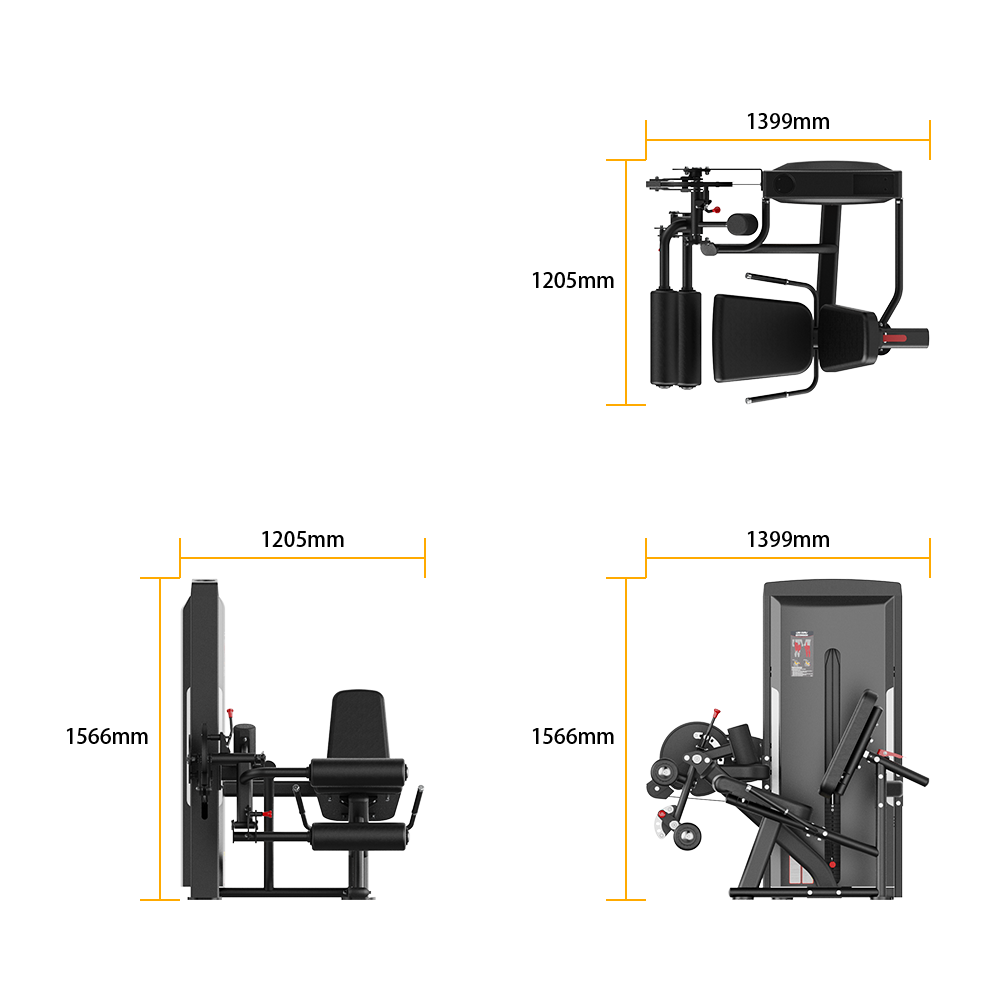 SA025 LEG CURL/EXTENSION specifications