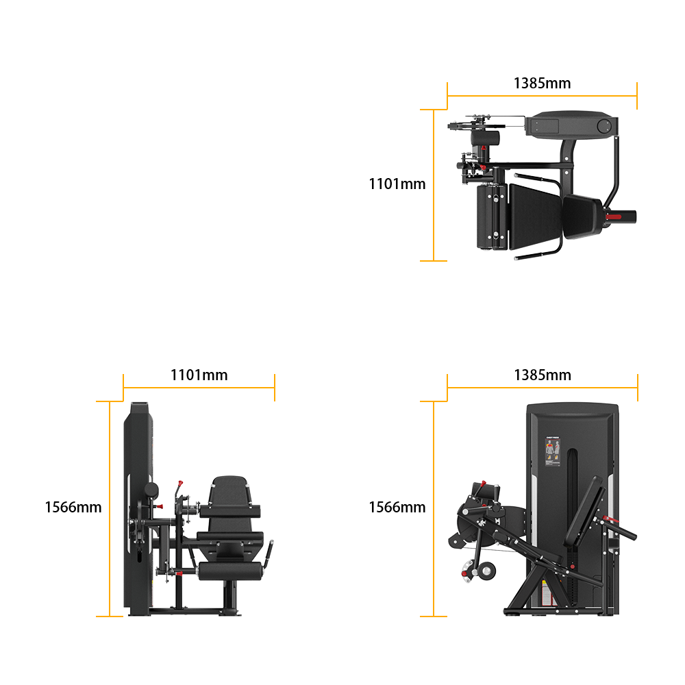 SA037 LEG CURL/EXTENSION specifications