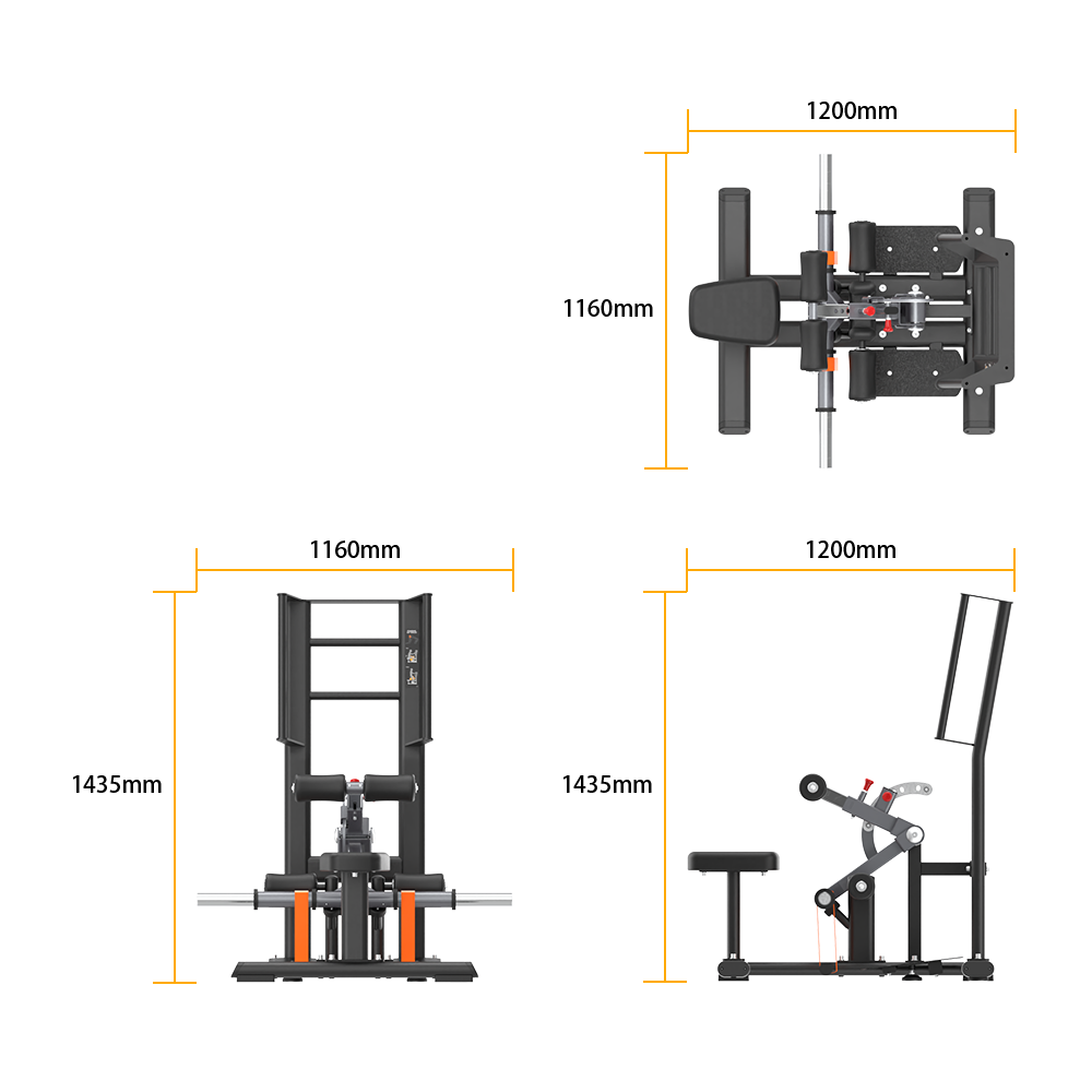 SH046 STANDING HIP THRUSTER specifications
