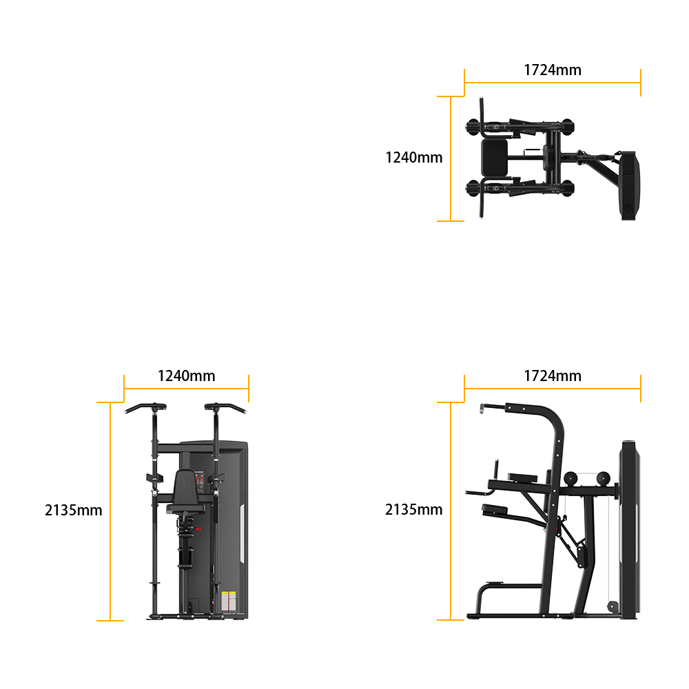 SA008 ASSISTED CHIN/DIP specifications