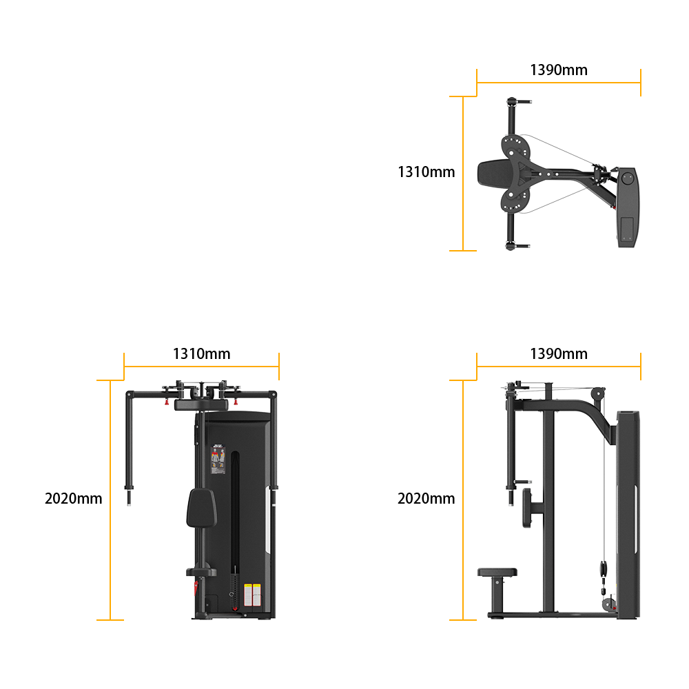 SA003 PECTORAL FLY/REAR DELTOID specifications