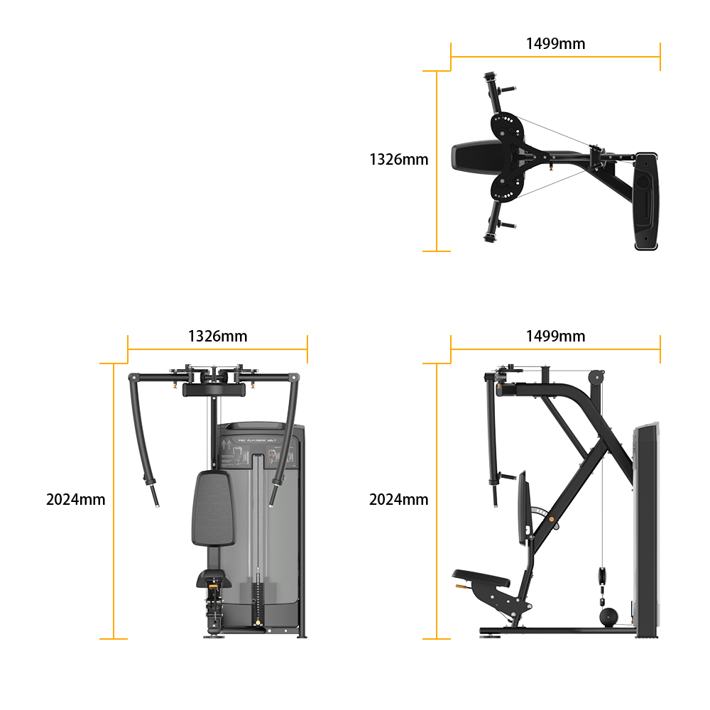 RE8003 PECTORAL FLY/REAR DELTOID specifications