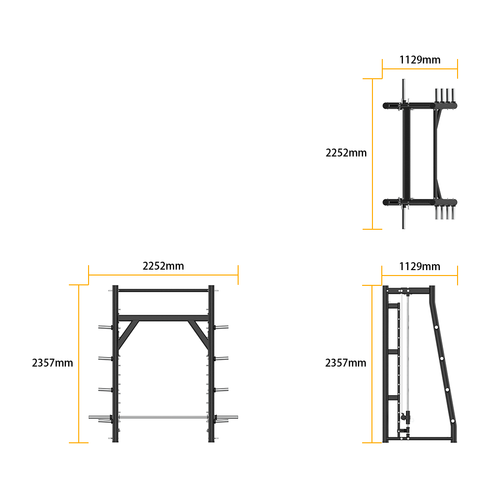 RE6001 SMITH MACHINE specifications