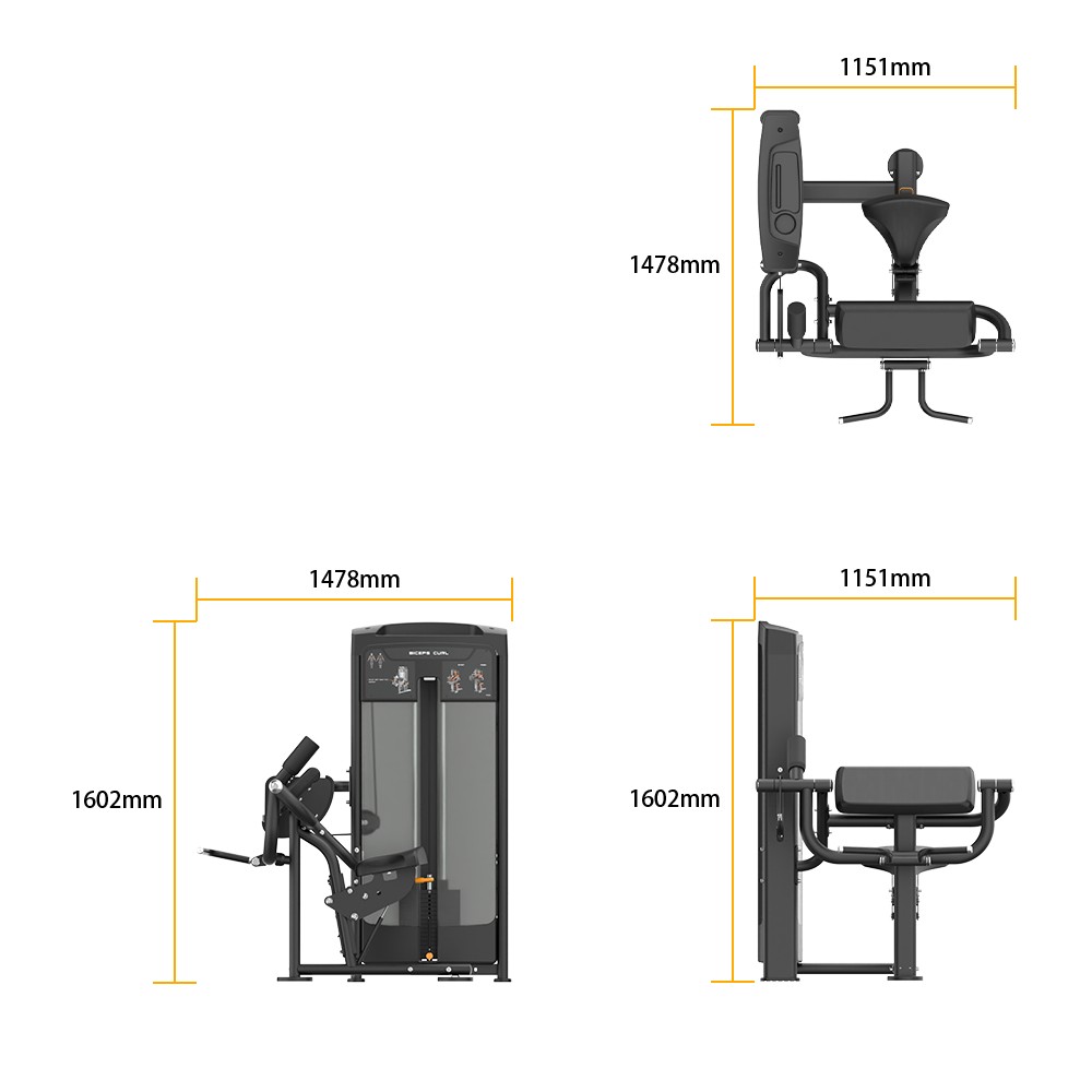 RE8006 BICEPS CURL specifications