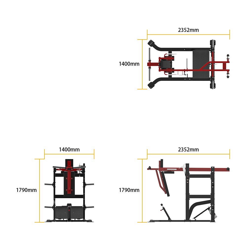 DH033 PENDULUM SQUAT specifications