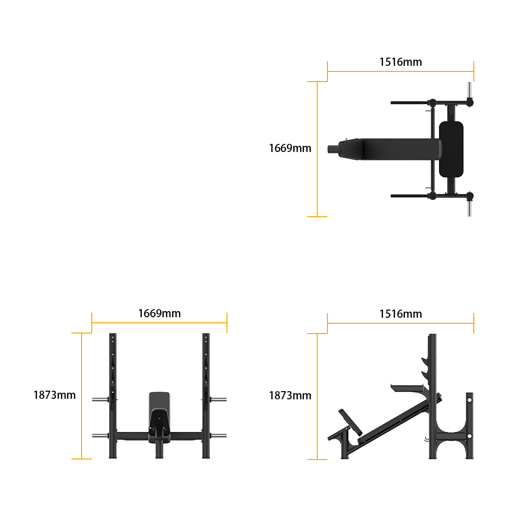 RE6005 INCLINE OLYMPIC BENCH specifications
