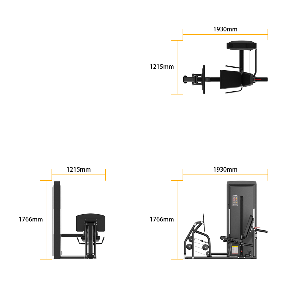 SA016 SEATED LEG PRESS specifications